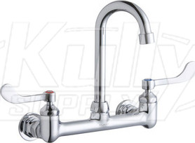 Elkay LK940GN04T4H 8" Centerset Wall Faucet