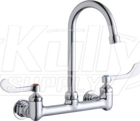Elkay LK940GN05T4H 8" Centerset Wall Faucet
