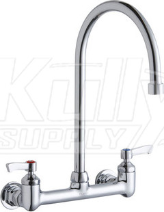 Elkay LK940GN08L2H 8" Centerset Wall Faucet
