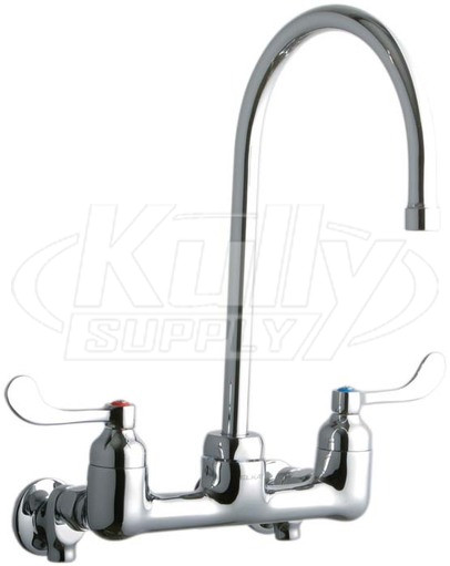 Elkay LK940GN08T4S 8" Centerset Wall Faucet
