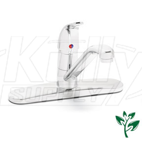 Speakman S-3762 Vandal-Resistant 8" Single Lever Kitchen Faucet