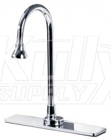 Speakman S-8610 Deck Mounted Gooseneck Spout For Use On Surgical Scrub Sinks