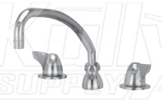 Zurn Z831J3-XL AquaSpec Widespread Faucet