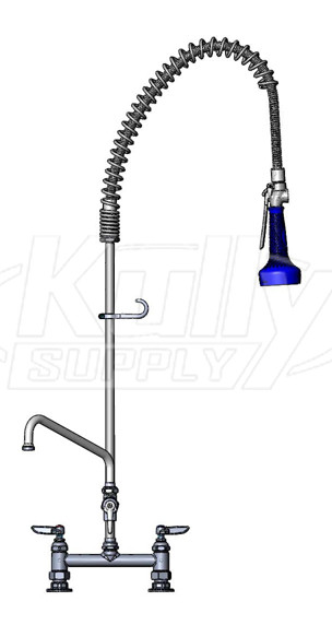 T&S Brass B-0123-A06-08C EasyInstall Pre-Rinse Unit