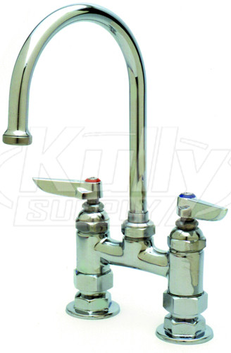 T&S Brass B-0325-CR Double Pantry Faucet 