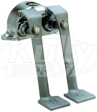 T&S Brass B-0505 Double Pedal Valve