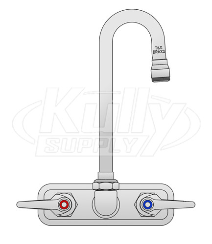T&S Brass B-1115-132X Workboard Faucet