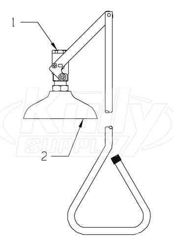Speakman SE-220 Shower Parts Breakdown