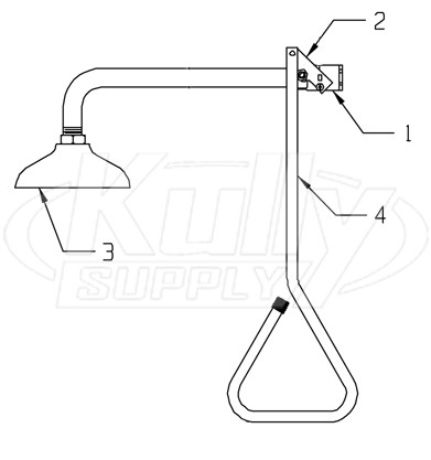 Speakman SE-227 Shower Parts Breakdown