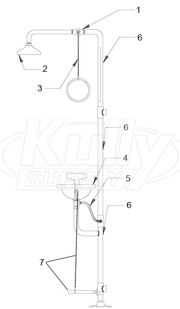 Speakman SE-605 Combo Parts Breakdown