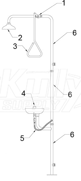 Speakman SE-627 Combo Parts Breakdown