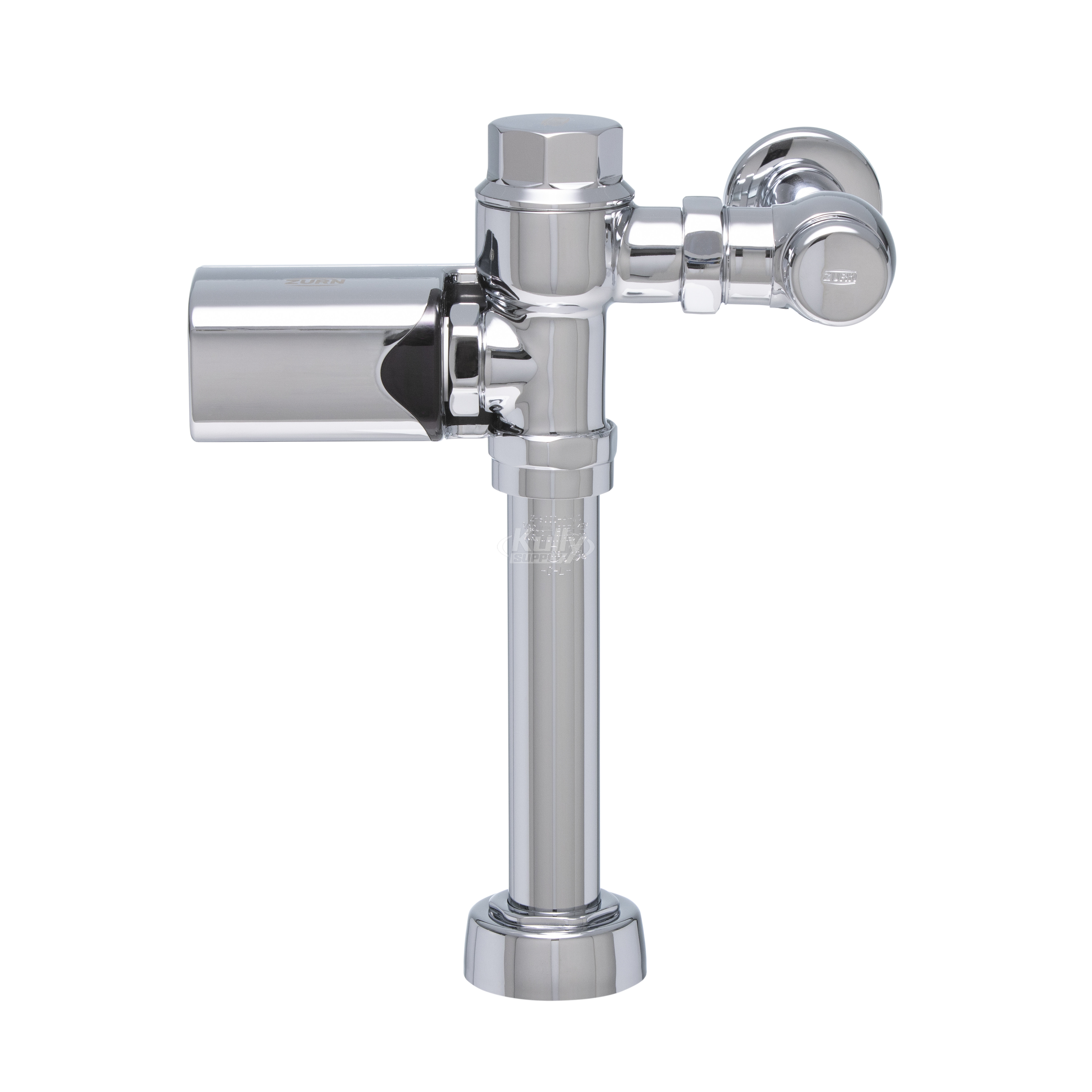 Zurn ZER6200-WS1-SM AquaSense Exposed Sensor Piston 1.6 GPF Flush Valve with Chrome Plated Metal Cover