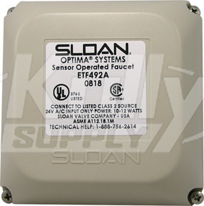Sloan ETF-492-A Splash Proof Junction Box | KullySupply.com