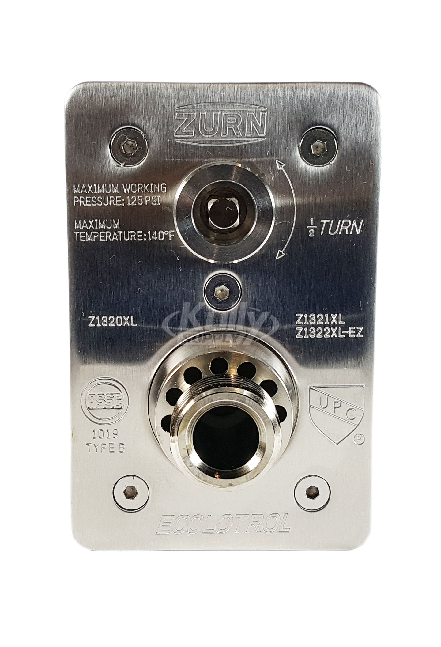 Zurn Z1320XL-3/4x12 Ecolotrol Ceramic Disc Wall Hydrant 12