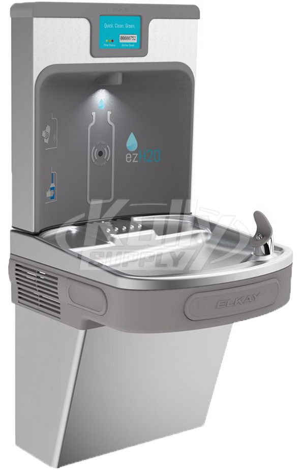 Elkay Enhanced EZH2O LZS8WSSP Filtered Stainless Steel Drinking