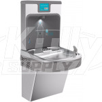 Elkay Enhanced EZH2O LZS8WSSP Filtered Stainless Steel Drinking Fountain with Bottle Filler
