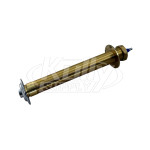 Zurn P6000-NL-12.75L Small Push Button Assembly 12-3/4" LDIM (for 10" Wall Depth)