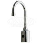 Chicago 116.213.AB.1 HyTronic Gooseneck Sensor Faucet