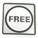 Bradley P20-034 "Free" Label