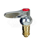T&S Brass 019640-25 Cerama Cartridge, LTC w/ Check Valve, Bonnet, Lever Handle, Screw & Index (Red)