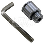 T&S Brass 019653-40 Hex Swivel Assembly for 1/2" Hose Reel