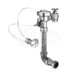 Sloan Regal 9603 Prison Flushometer (Metal Button Panel Mount)