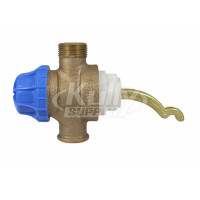 Chicago Faucets 733-VB665PSHCP Straight Urinal Metering Fitting, Chrome by Chicago Fitting : Chicago Faucets 732-VB665PSHCP Angle