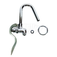 T&S Brass 002851-40 Hook Nozzle And Self Closing Valve