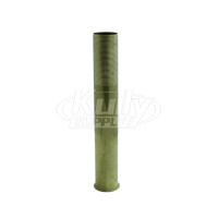 Zurn P6000-QT3-10-RB Flanged/Scored Tube 1-1/2" x 10" 
