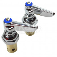 T&S Brass 002711-40M Eterna Spindle Assembly, Spring Check, Left Hand (Qty 2)