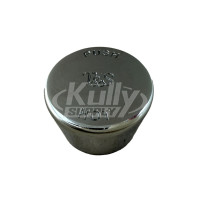 T&S Brass 014193-40 Blank Push Cap Assembly