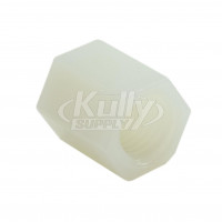 Acorn 1895-450-000 1/8" O.D. Nylon Compression Nut w/ Plastic Gripper