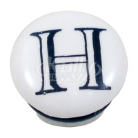 Symmons LN-243H Button, Plug,Handle, Porcelain