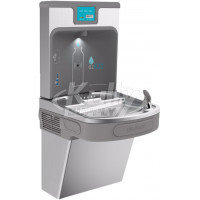 Elkay Enhanced EZH2O LZS8WSSP Filtered Stainless Steel Drinking Fountain with Bottle Filler