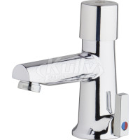 Chicago 3502-E2805ABCP Hot and Cold Water Metering Mixing Sink Faucet
