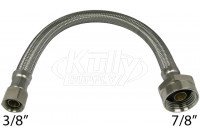 Stainless Steel Toilet Supply Line 12"