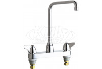 Chicago 1100-HA8ABCP Hot and Cold Water Sink Faucet