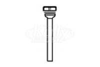 Sloan F-29-A Rough Brass Outlet 3/4" x 10-1/2"
