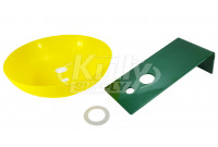 Speakman RPG68-0072 Round Plastic Receptor