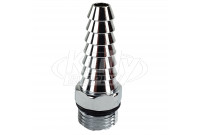 Watersaver BO140S Serrated Hose End Polished Chrome (Water)