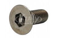 Acorn 0152-002-000 #10-32 X 1/2" Flat Head Allen W/Ctr Reject S.Stl Screw