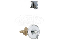 Chicago 1907-621CP Thermostatic Shower Valve