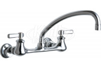 Chicago 540-LDL9ABCP Hot and Cold Water Sink Faucet