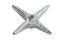 Chicago 634-COLDJKCP 3" Metal Cross Handle w/ Cold Index