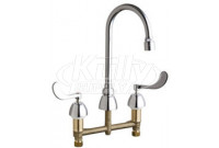 Chicago 786-E29VPXKABCP Concealed Hot and Cold Water Sink Faucet