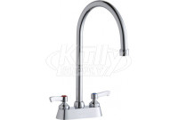 Elkay LK406GN08L2 4" Centerset Deck Mount Faucet