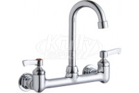 Elkay LK940GN04L2H 8" Centerset Wall Faucet