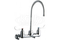 Elkay LK940GN08T4S 8" Centerset Wall Faucet