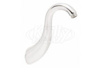 Speakman S-2530 7" S Cast Brass Arm for Downpour Showers - Polished Chrome