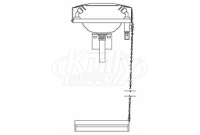 Speakman SE-515 Wall-Mounted Eyewash (with Rectangular Stainless Steel Receptor)